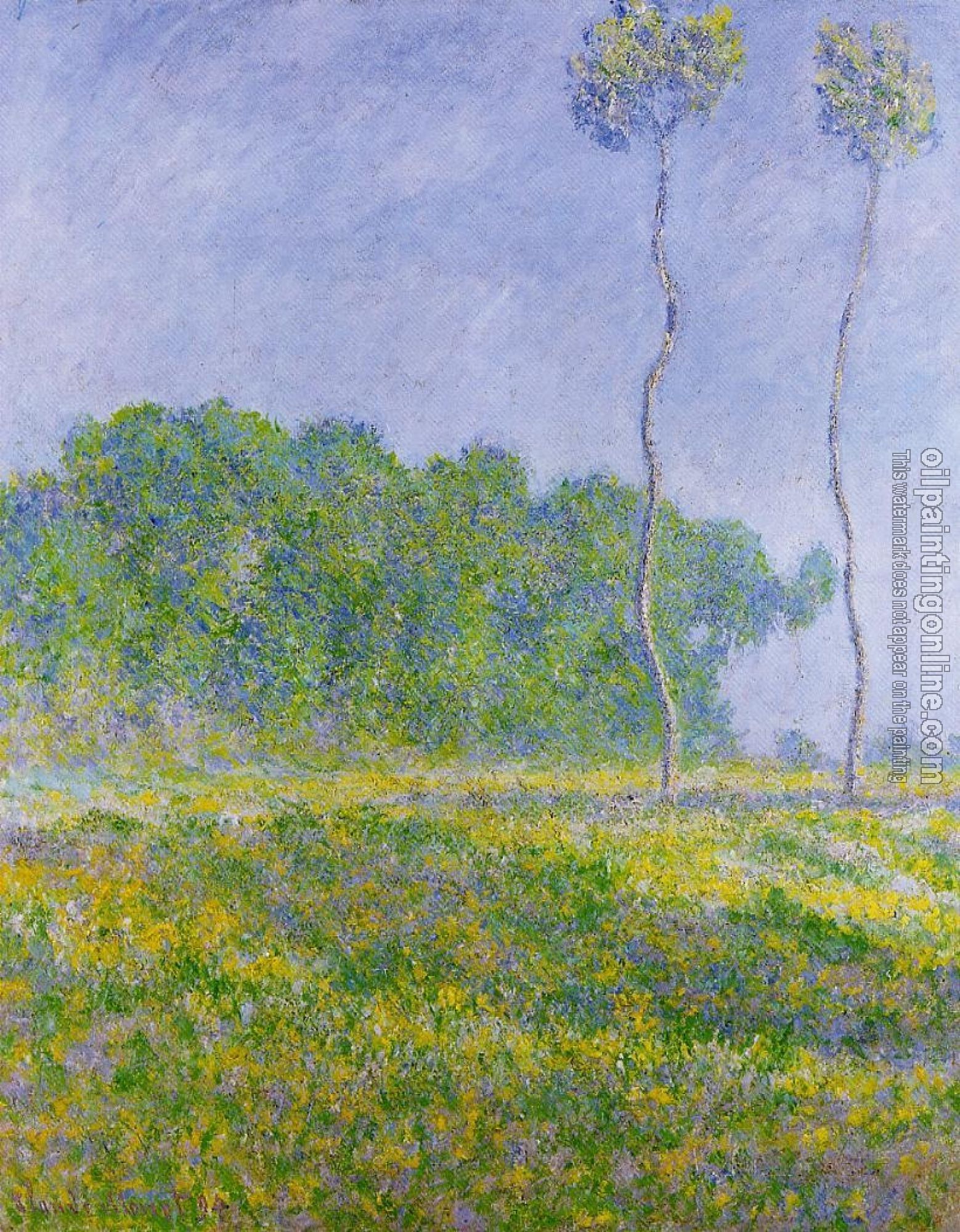 Monet, Claude Oscar - Spring Landscape